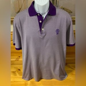 Open Championship St. Andrews Old Course Mens Med Polo Golf Shirt Cotton EUC